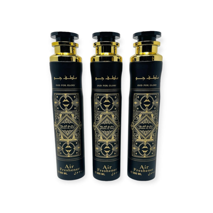 Bade’e Al Oud (Oud of Glory) Air Freshener 300ml by Lattafa 3 pack-theislamicshop.com