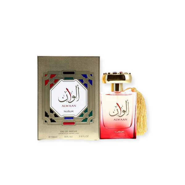 Nusuk Alwaan Eau De Parfum Spray (Unisex) 100ml