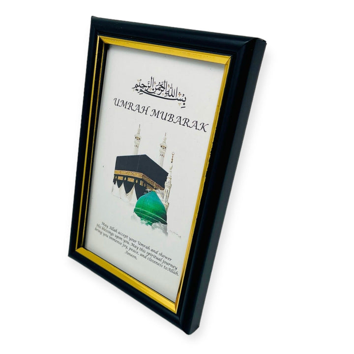 Umrah Mubarak islamic table Frame-Theislamicshop.com