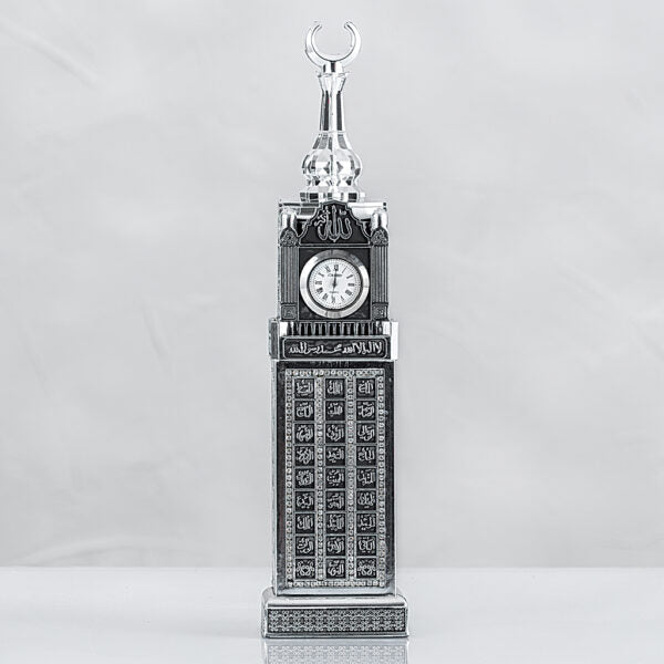 Kaaba Tower islamic ornament Gold and silver-theislamicshop.com