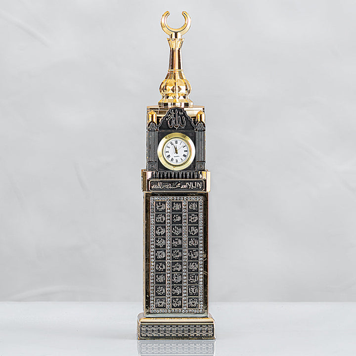 Clock Tower Gold Ornament 6X24 CM-theislamicshop.com