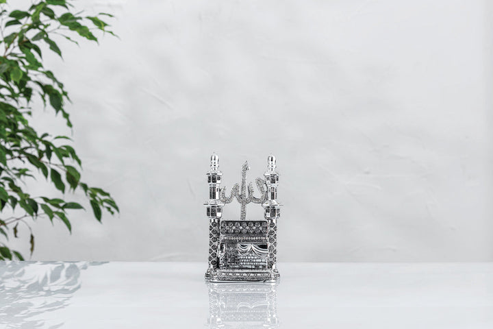 Kaaba With 99 Name Allah. Islamic ornament Gold Silver-theislamicshop.com