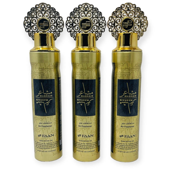 Mashair Air freshener 300ml By Faan 3 pack-theislamicshop.com