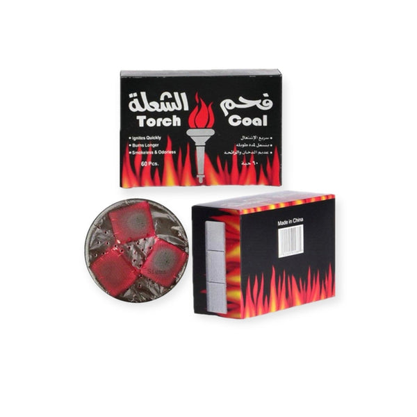 Silver Torch Coal Box / 60 pcs