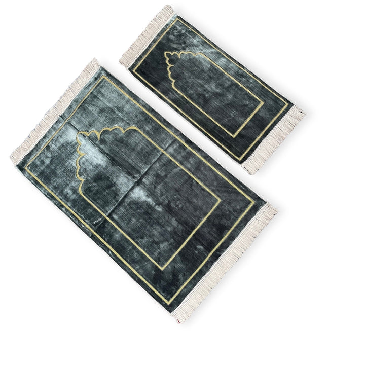 Adult & Child Prayer mat Gift Set-theislamicshop.com