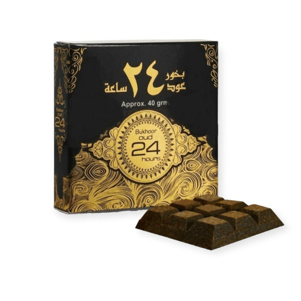 Bakhoor Oud 24 Hours 40g by Ard Al Zaafaran