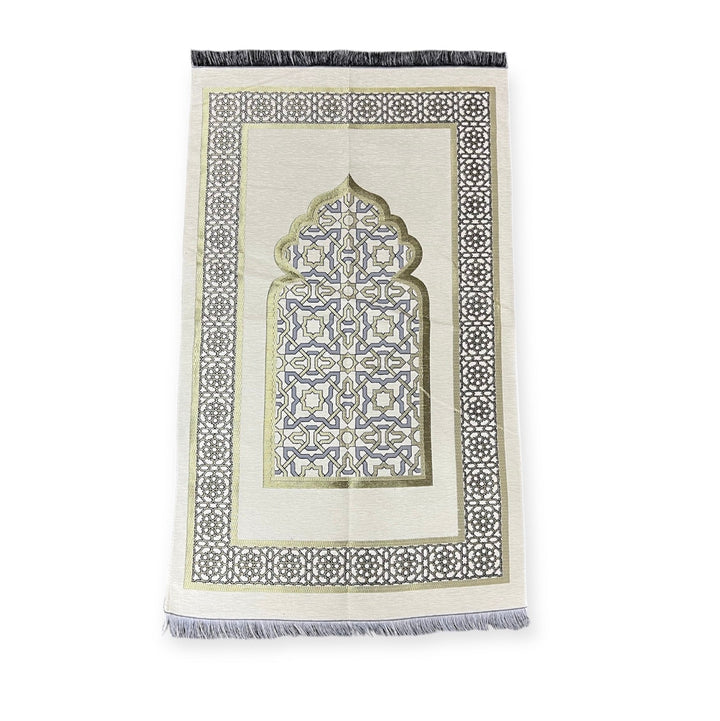 Chenille Jaynamaz salah prayer rug Turklish prayer mat-TheIslamicshop.com