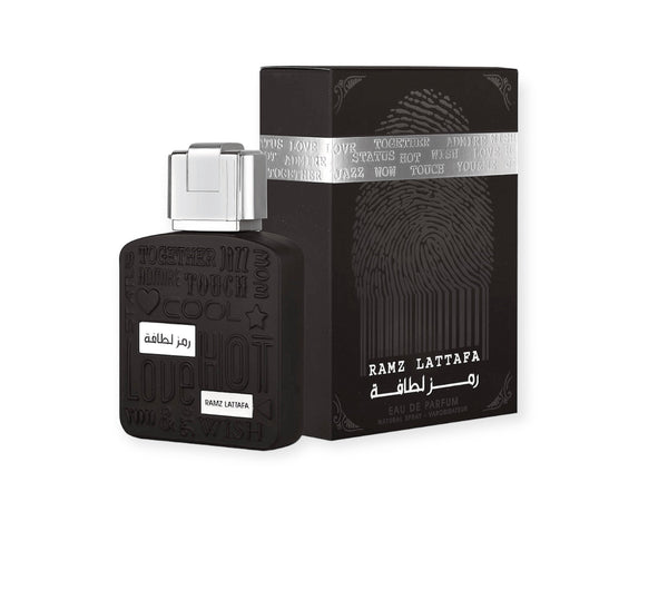 RAMZ LATTAFA SILVER EDITION ARABIAN AMBER WOOD EDP PERFUME SPRAY 100ML UNISEX