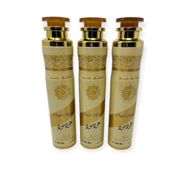 Oud Mood Air Freshener 300ml by Lattafa 3 pack