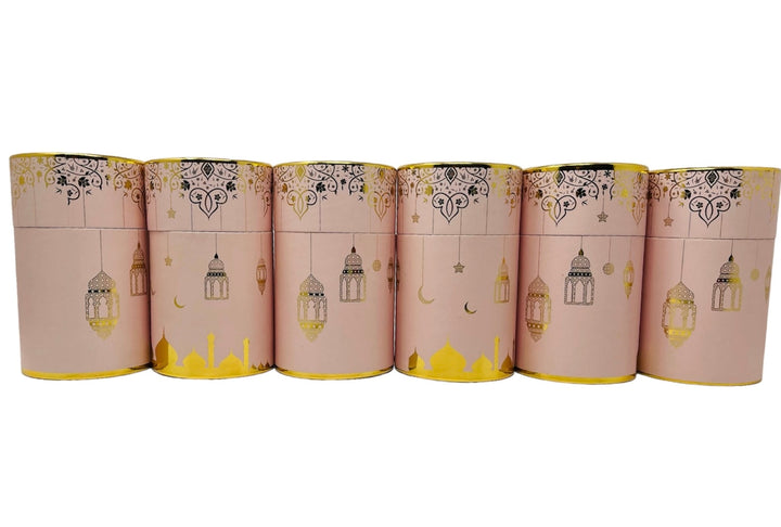Beautiful pink Gift Box Good Quality Different Colour  6pice-theislamicshop.com