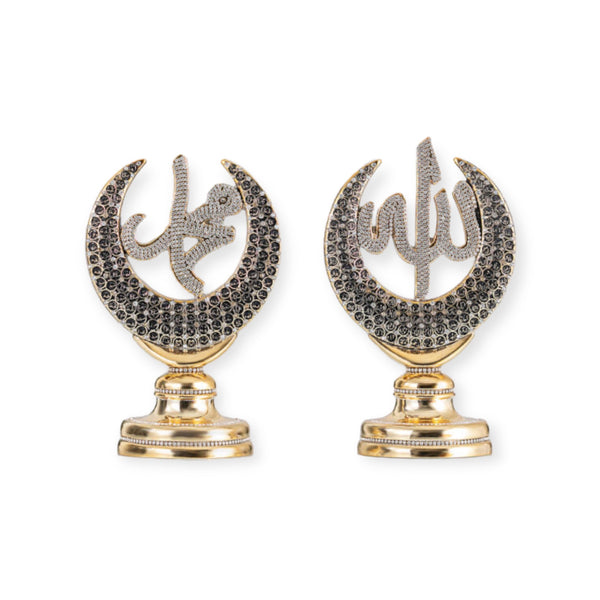 99 Names of Allah islamic ornament Gold and silver