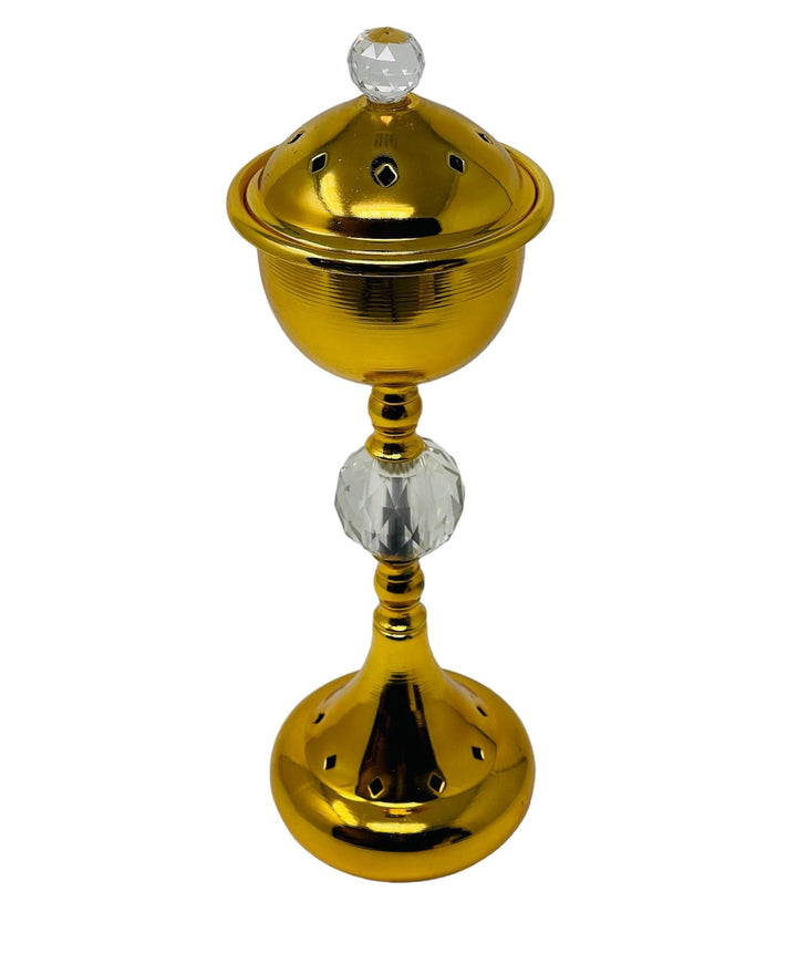 Bakhoor Oudh Burner With Stone/Good quality-INC-597) -theislamicshop.com