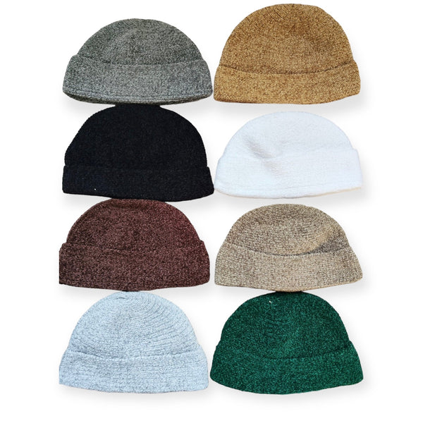 Chenille folded prayer hat