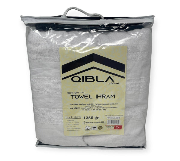 Premium quality Alif Ihram for Hajj and Umrah 2pcs-Waaw