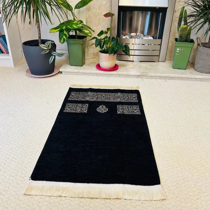 Kabaa Door design prayer mat High Quality-TheIslamicshop.com
