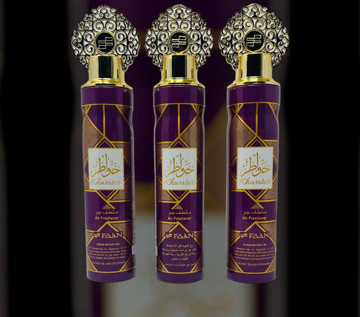 Khwater Home Air freshener 300ml By Faan 3 pack-theislamicshop.com