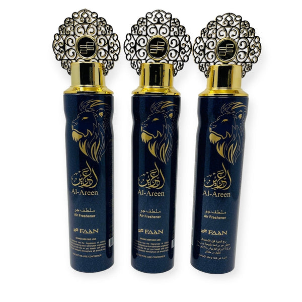 Al Areen Home Air freshener 300ml By Faan 3 pack-theislamicshop.com
