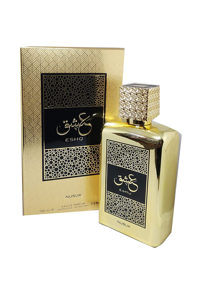 NUSUK ESHQ Eau De Perfume / UNISEX/100 ml/BESTSELLER FRAGRANCE-theislamicshop.com