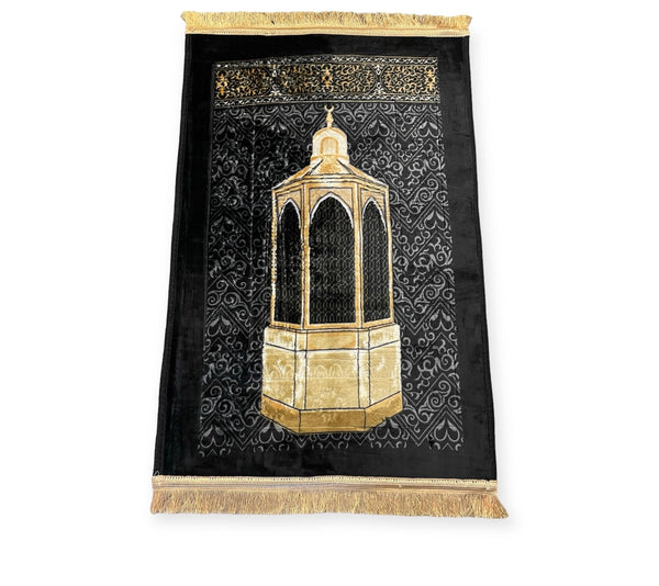 Prayer Mat Islam Worship Blanket Rug Soft Plush Thicken Rug