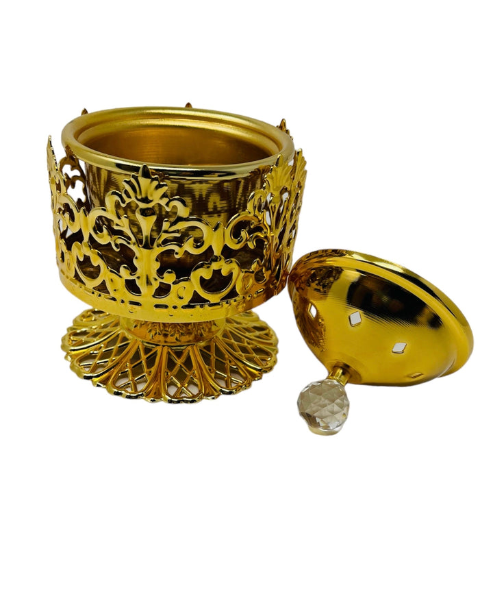 Bakhoor Oudh Burner With Stone/Good quality-INC-593-theislamicshop.com