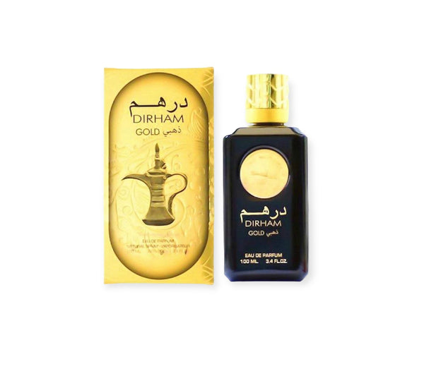 DIRHAM GOLD UNISEX BY ARD ZAAFARAN EAU DE PERFUME OUD 100ML