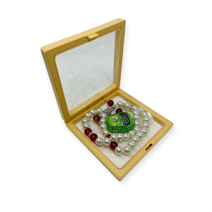 Islamic Tasbih Beads 99 and Digtal Counter Gift Set-theislamicshop.com