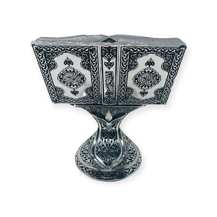 Islamic Table Decor Quran Open Book Allah Name- theislamicshop.com