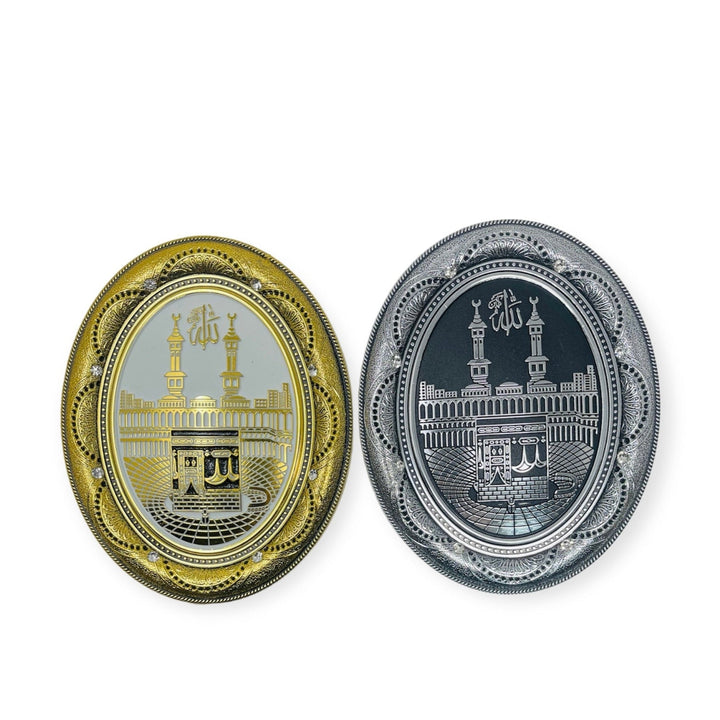 Kaaba Wall Hanging Frame /Stand Plate-PN-0508-(15x12cm) -theislamicshop.com