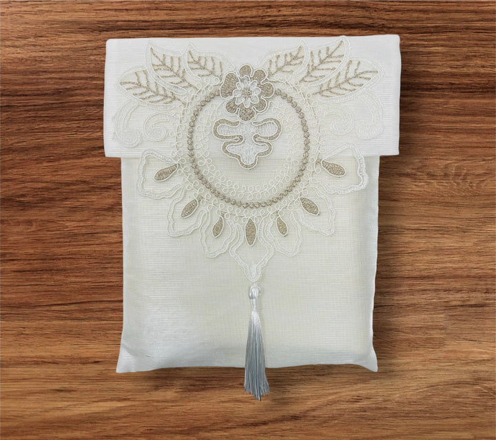 Lace Work Travel prayer mat 3 Colours-TheIslamicshop.com