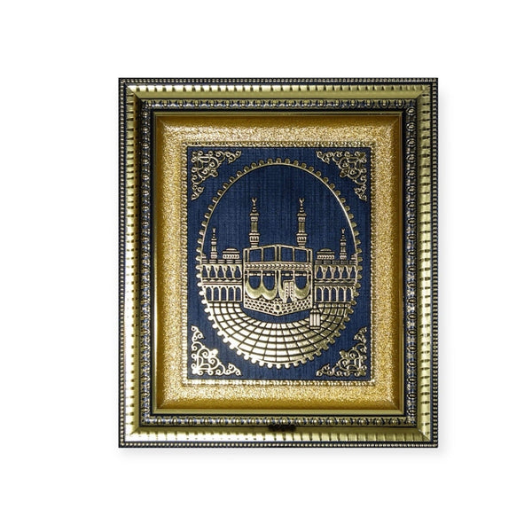 Kaaba islamic wall Hanging Frame 32x37cm-theislamicshop.com