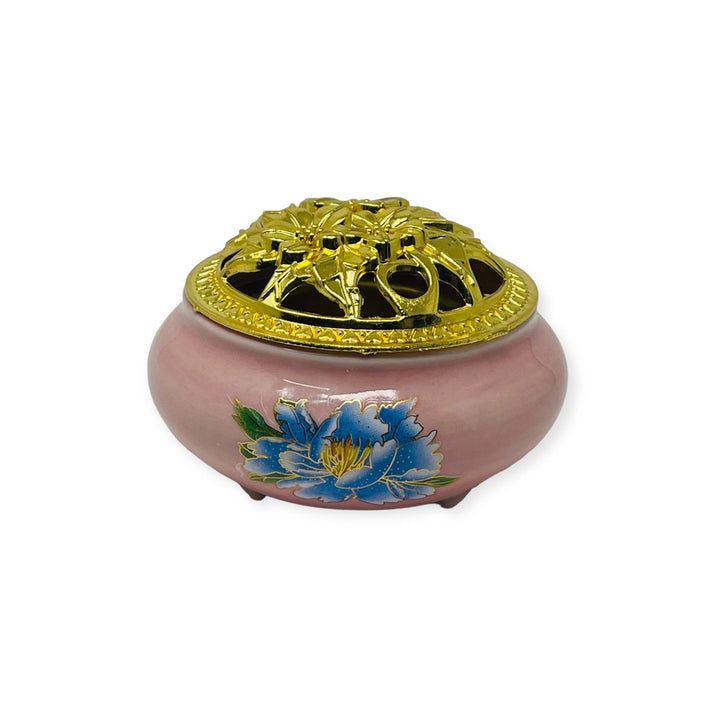 Incense Bakhoor Oudh Burner Pink-theislamicshop.com
