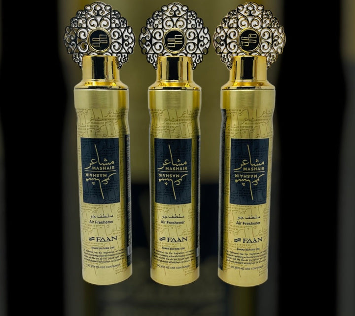 Mashair Air freshener 300ml By Faan 3 pack-theislamicshop.com