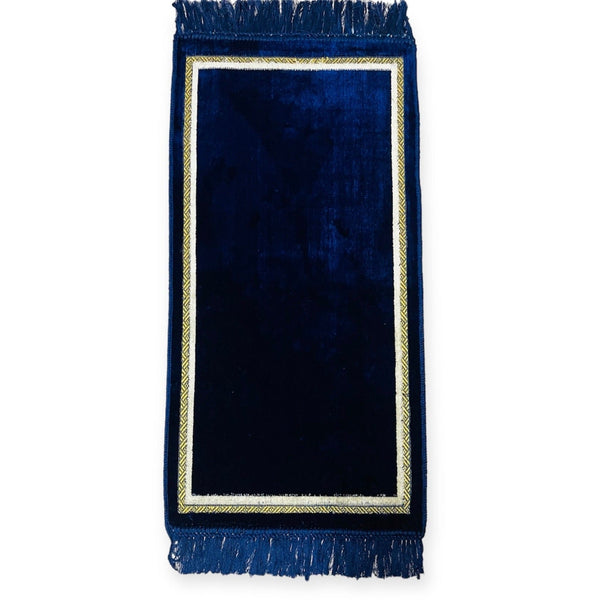 Child Plain Prayer Mat-Blue-TheIslamicshop.com