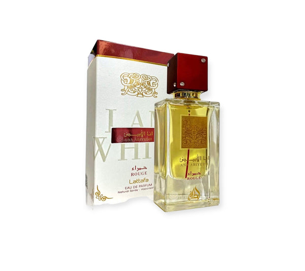 Ana Abiyedh Rouge by Lattafa 100ml (Unisex 60ml EDP) Lattafa