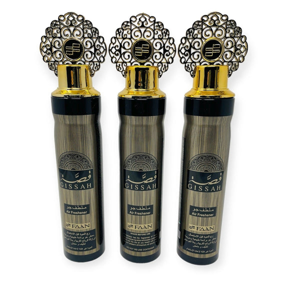 Gissah Home Air freshener 300ml By Faan 3 pack-theislamicshop.com