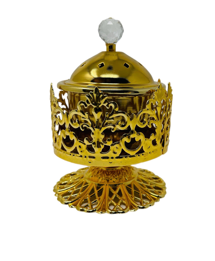Bakhoor Oudh Burner With Stone/Good quality-INC-593-theislamicshop.com