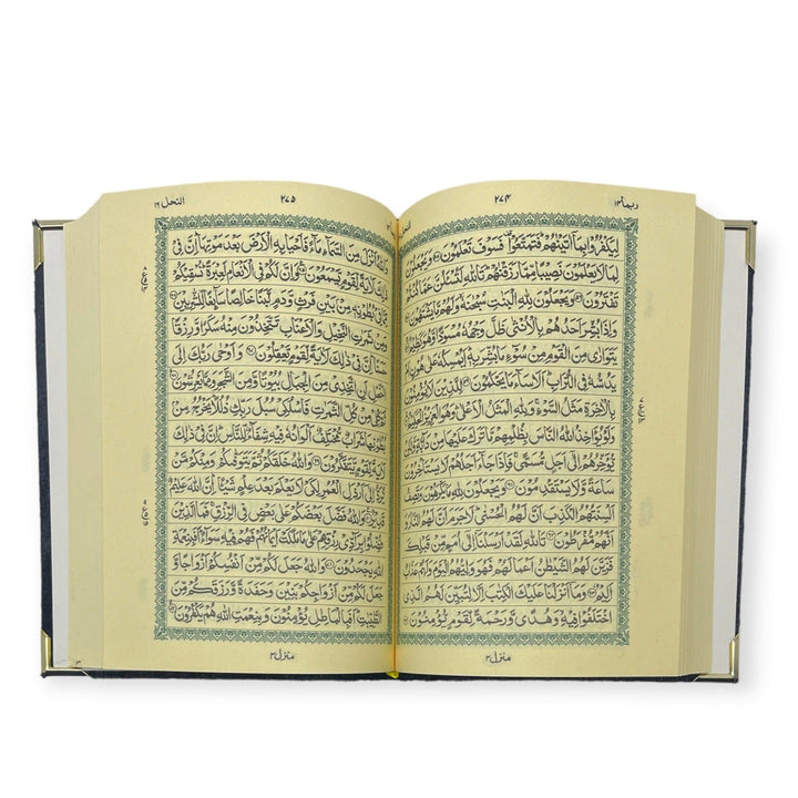 Indopak 15 line Quran High Quality Paper A5-19x14cm-theislamicshop.com