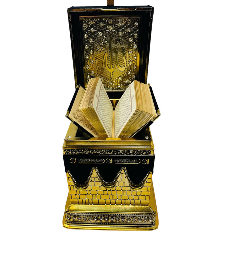 Table Decor Kaba Replica with Quran-theislamicshop.com