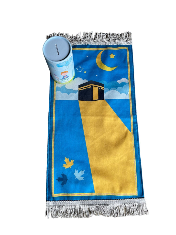 Child Prayer mat with gift box-TheIslamicshop.com