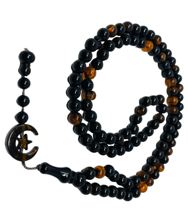 99 Prayer Beads Plastic Different Colour-theislamicshop.com