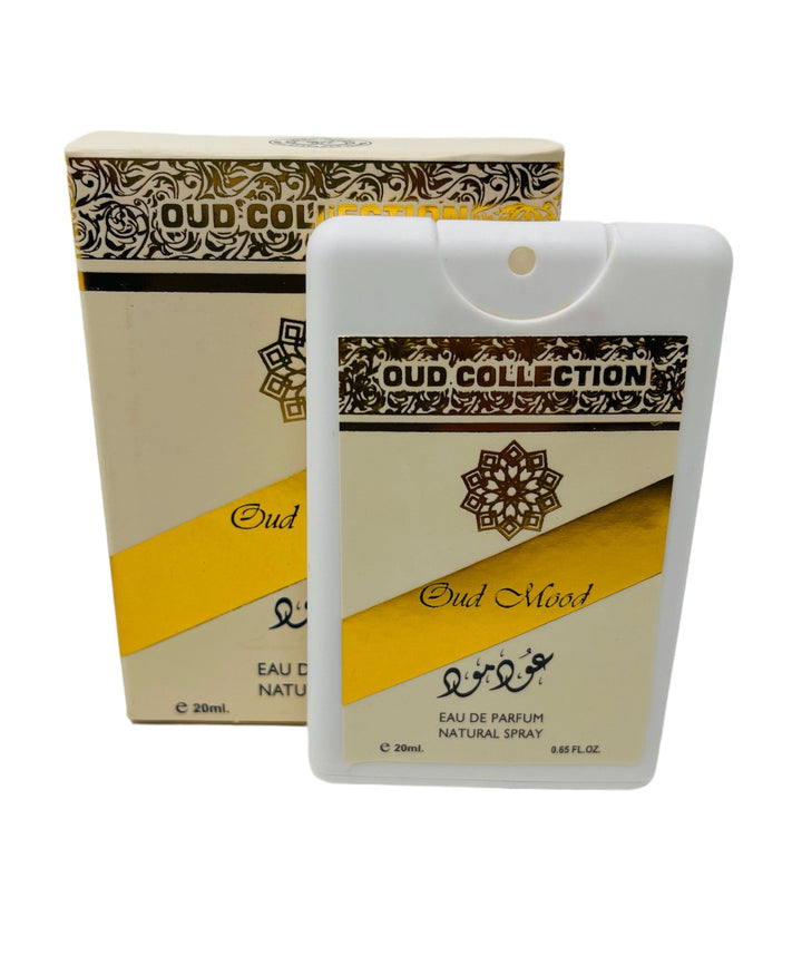 Oud Mood 20ml By Lattafa Floral Notes Ambery Musky Woody Perfume Spray-theislamicshop.com