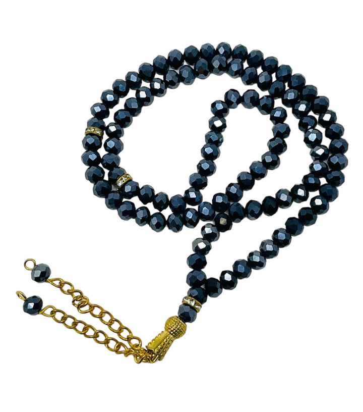 Crystal Prayer Beads, Tasbih, Misbaha, Eid Islamic Gift, worry beads-theislamicshop.com