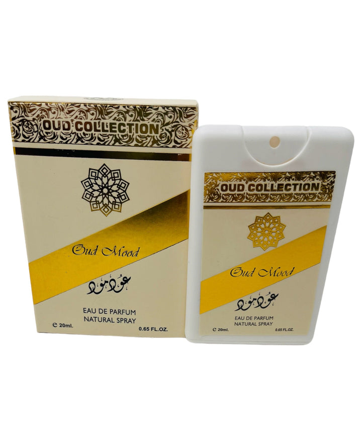 Oud Mood 20ml By Lattafa Floral Notes Ambery Musky Woody Perfume Spray-theislamicshop.com