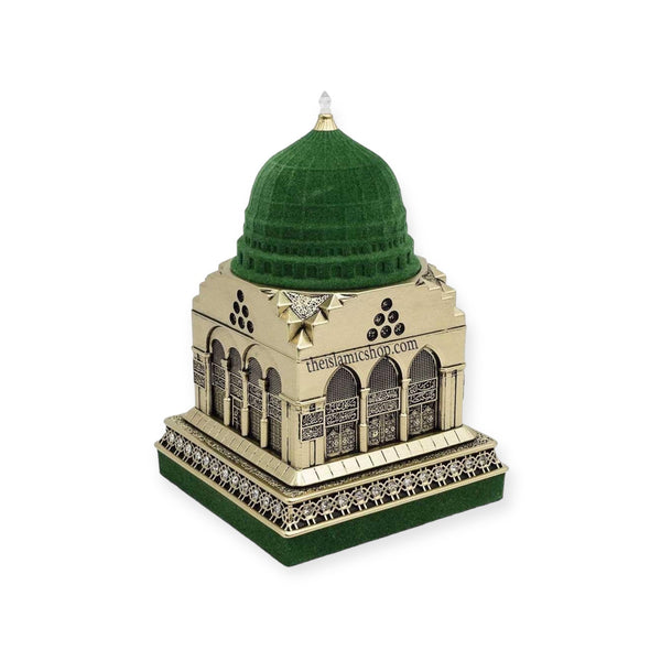 Masjid an Nabawi Madina Islamic Decor Replica - Gold - BB-0901