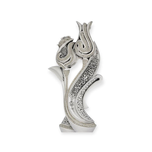 Islamic Table Decor Lale Gul Tulip & White BB-0989-3011