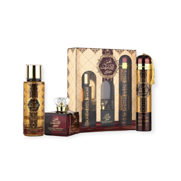 Shams Al Emarat Khususi 3 Piece Gift Set Collection Ard Al Zaafaran