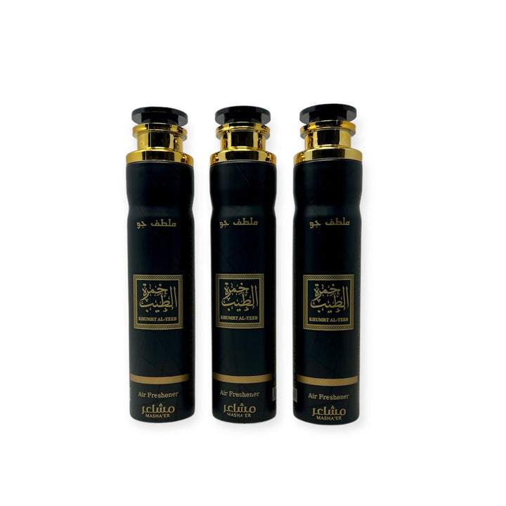 KHUMRAT AL-TEEB 300ml By MASHA'ER AIR FRESHENER SPRAY 300ML Pack of 3-theislamicshop.com