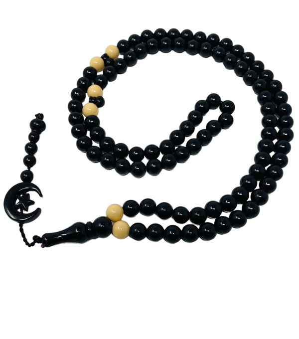 99 Prayer Beads Plastic Different Colour-theislamicshop.com