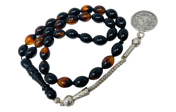 33 Prayer Beads Plastic Different Colour-theislamicshop.com