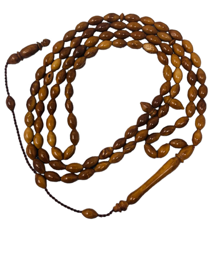 Real KuKa Wood 99 islamic prayer beads-theislamicshop.com
